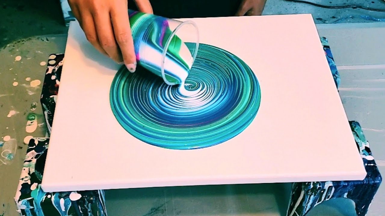 Easy Paint Pouring Techniques To Create Beautiful Wall Art