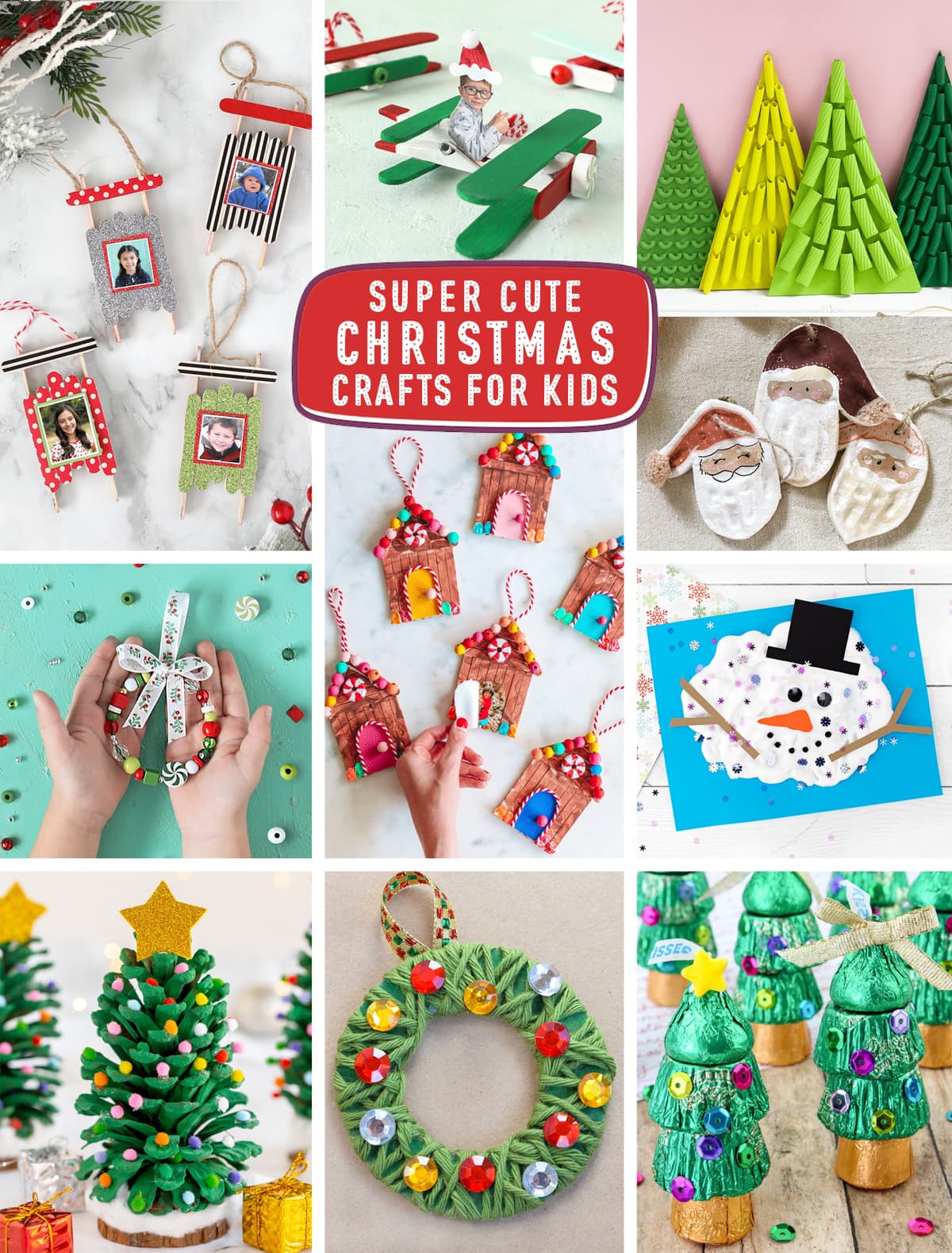 Cute Christmas Crafts for Kids