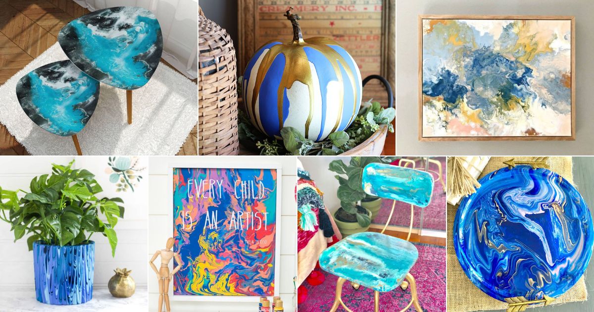 10 DIY Paint Pouring Kits and Ideas