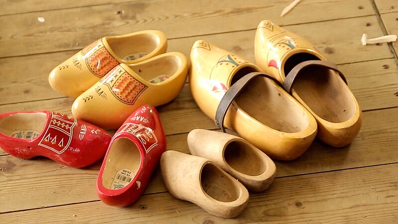 Michaels Crafts Wooden Style German Clogs​